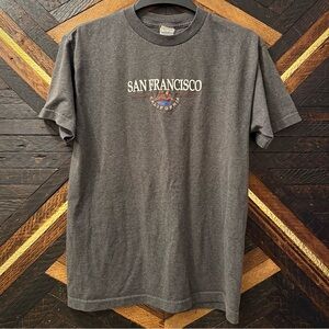 Vintage 90s San Francisco Embroidered Shirt